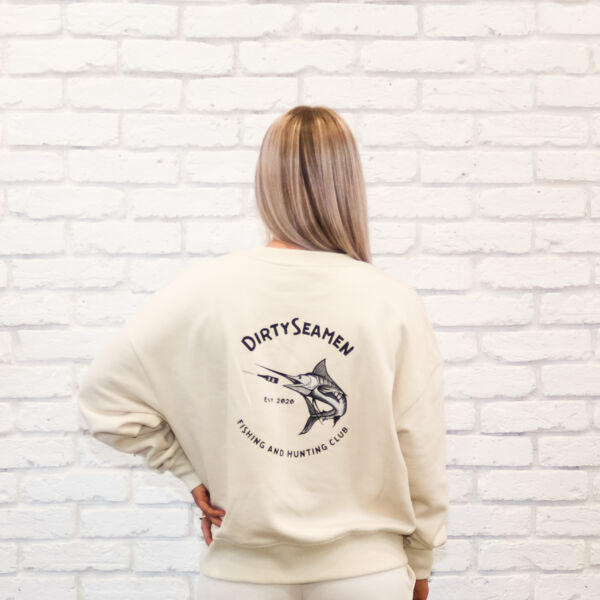 Fishing and Hunting Club Jumper - Womens Heavy Crew Thumbnail