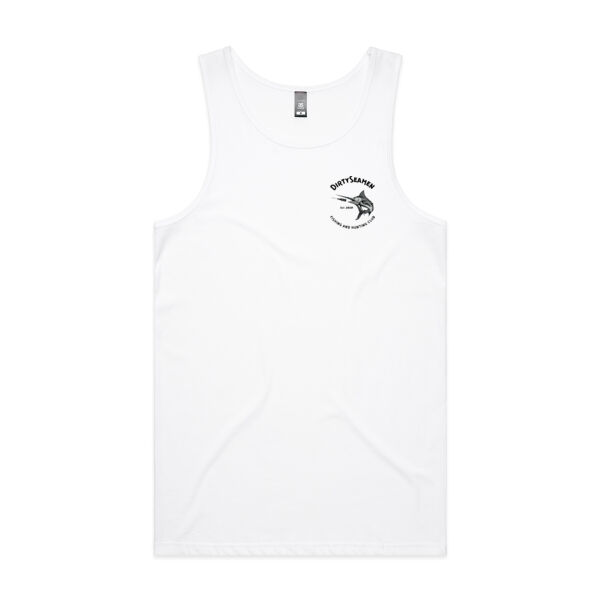 DS - Marlin Tank Top - Mens Lowdown Singlet Thumbnail